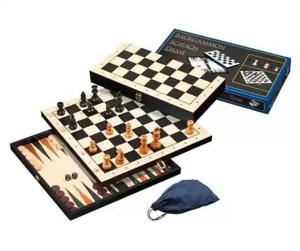 Schack/Chess - Backgammon - Checkers set | Köp online