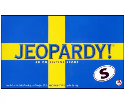 Så länge lagret räcker - Jeopardy - Sverige