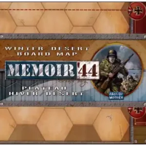 Nytt i webbutiken | Memoir 44 Winter/Desert Board Map (Exp.)