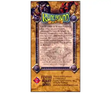 Extra bra pris | Runebound The Scepter of Kyros