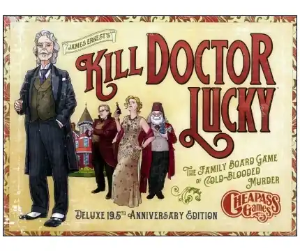 Kill Doctor Lucky - The Boardgame | Precis inkommet