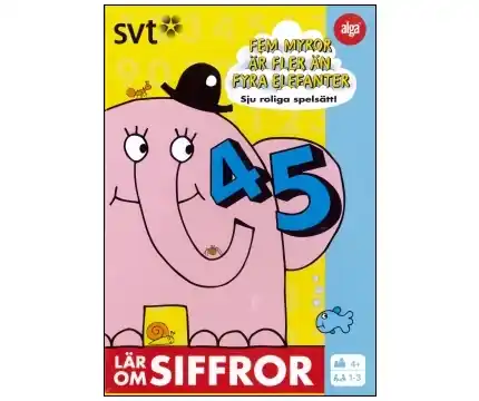 Skaffa nu | Fem Myror Är Fler Än Fyra Elefanter Siffror