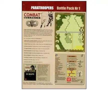 Combat Commander Battle Pack 1 - Paratroopers - Mycket uppskattad
