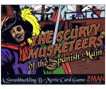 Professionell kvalitet - The Scurvy Musketeers of the Spanish Main
