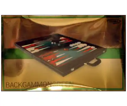 Backgammon - 21 tum grön (Enigma) | Enkel beställning