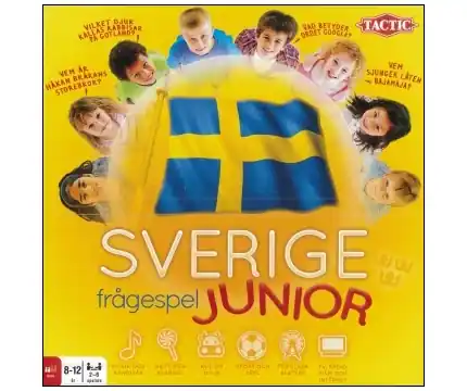 Frågespelet om Sverige Junior (Gul) | I lager