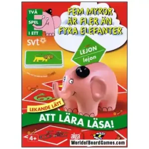 Begränsat lager | Fem Myror Är Fler Än Fyra Elefanter Att Lära Läsa