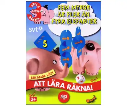 Fem Myror Är Fler Än Fyra Elefanter Att Lära Räkna - Snart slut