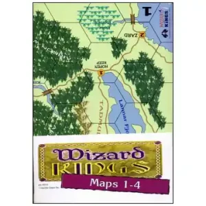 Wizard Kings Maps 1-4 (Exp.) - Bara idag