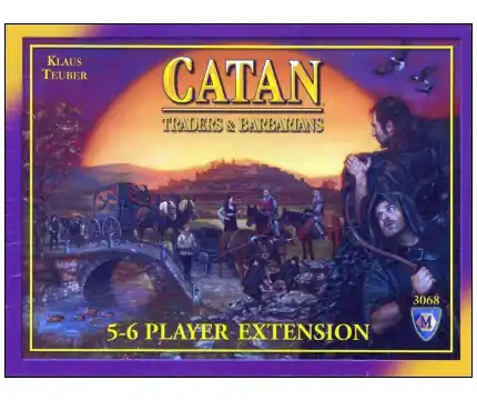 Settlers of Catan (4th edition) Traders & Barbar 5-6 Player Extension | Extra bra pris