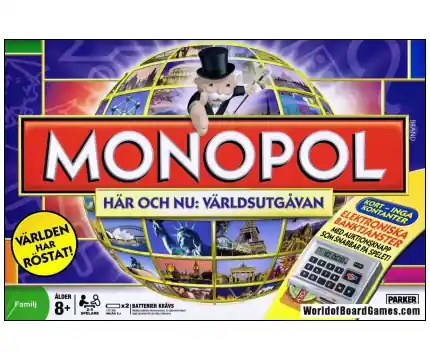 Monopol Här och Nu - Världsutgåvan - Köp online