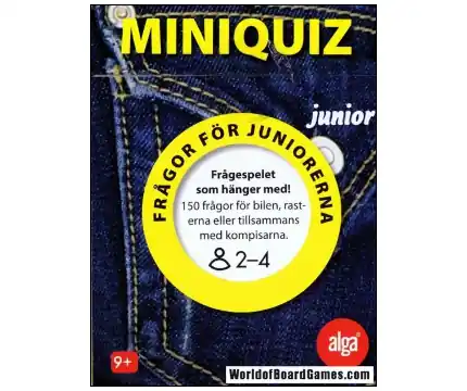Beställ direkt - Miniquiz Frågor för juniorerna