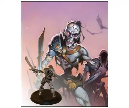 Descent Krieg the Relentless Miniature | Kanonerbjudande