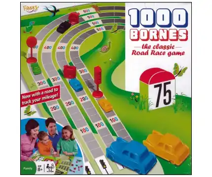 Storsäljare - 1000 Bornes Mille Bornes - The Boardgame
