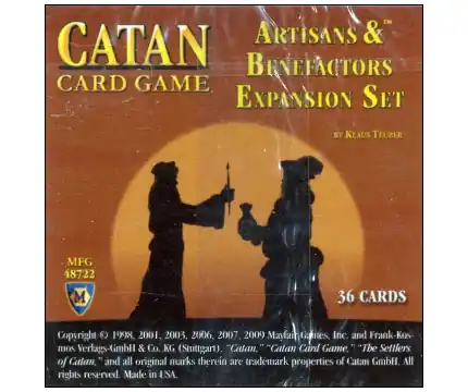 Settlers of Catan Card Game Theme Exp. Artisan & Benefactors | Populär