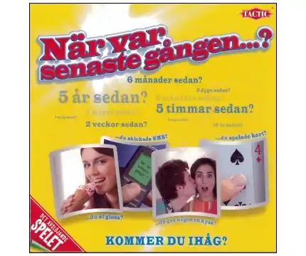 Reapris | När var senaste gången...?