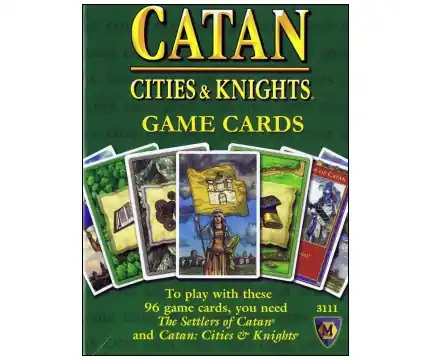 Settlers of Catan - Replacement Card Deck (Cities & Knights) - Sänkt pris