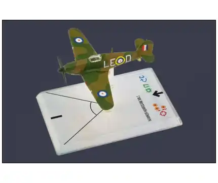 Endast idag | Wings of War WWII - APS II - Hawker Hurricane Mk I (Bader)