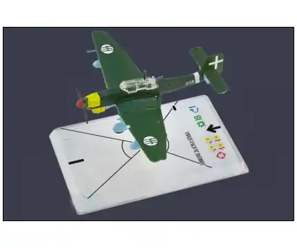 Finns tillgänglig | Wings of War WWII - APS II - Junkers Ju 87r-2 Stuka (Sugaroni)