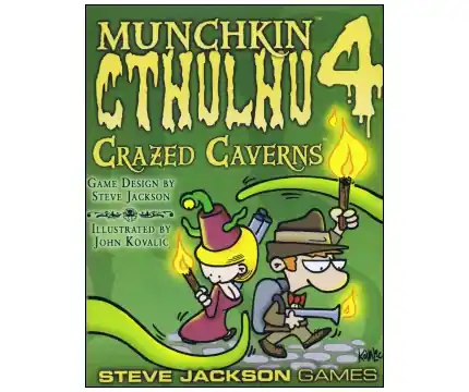 Munchkin Cthulhu 4 Crazed Caverns (Exp.) - Professionell kvalitet