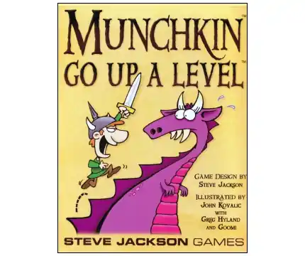 Precis tillagt - Munchkin Go Up a Level (Exp.)