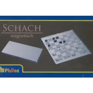 Schack/Chess Travel, Aluminium, Magnetic - Precis inkommet