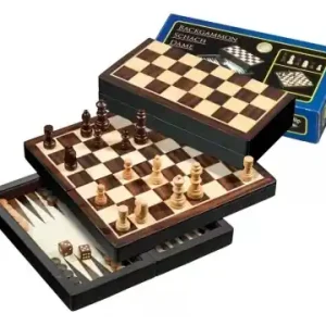 Schack/Chess - Backgammon - Checkers set Travel, Magnetic | Nyligen tillagt