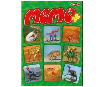 I lager | Memo Plus Dinosaurier (Tactic)