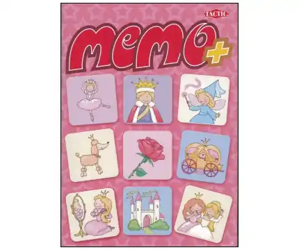 Kundernas favorit | Memo Plus Prinsessor (Tactic)