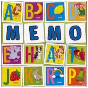 Bra pris - Memo Bokstäver (Tactic)