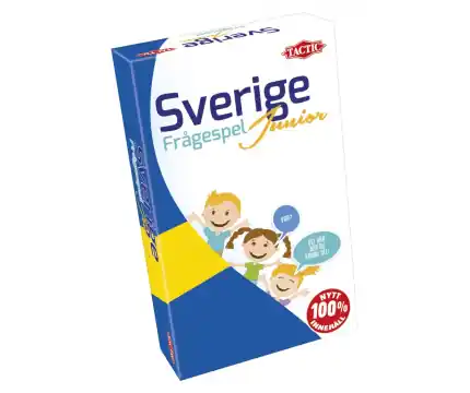 Frågespelet om Sverige Junior Resevarianten - Bra pris just nu