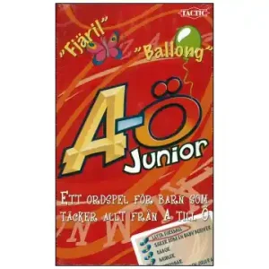 A - Ö Junior Resevarianten - Nyhet
