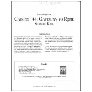 Panzer Grenadier Cassino 44 - Gateway to Rome (Ziplock) | Spara nu