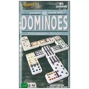 Domino Double 12 Dominoes (Fundex) | Sänkt pris
