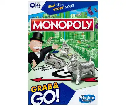 Monopoly Grab and Go - Snabb frakt