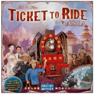 Ticket to Ride Asia (Exp.) - Passa på nu