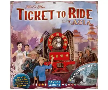 Ticket to Ride Asia (Exp.) - Passa på nu
