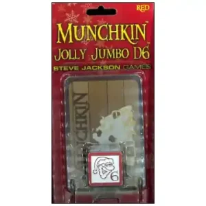 Favorit hos kunderna - Munchkin Jolly Jumbo D6, Red (Exp.)
