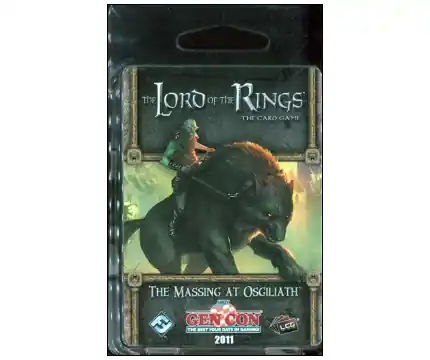 The Lord of The Rings The Card Game (LCG) - The Massing at Osgiliath (Exp.) - Lågt pris