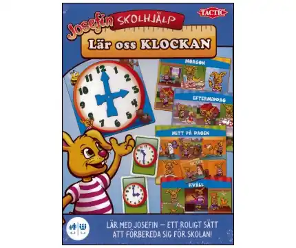 Lär oss Klockan med Josefin - Kundernas favorit