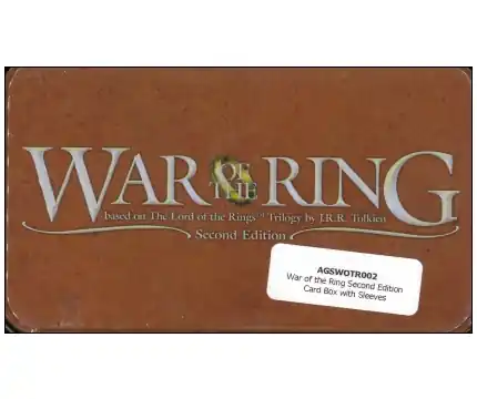 War of the Ring, 2nd edition Card Box With sleeves (Exp.) | Nytt i webbutiken