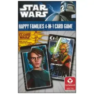 Kan beställas online | Kvartettspel Star Wars - Clone Wars