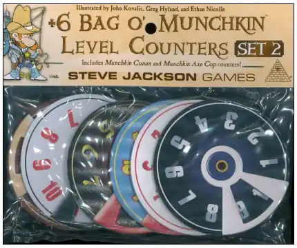 Munchkin Bag o Munchkins - Level Counters (6 st) - Set 2 - Fynd
