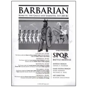 SPQR Barbarian - Battle Module (Exp.) | Tillverkarpris