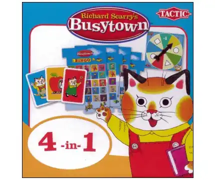 Finns i lager - Richard Scarry‘s 4 in 1