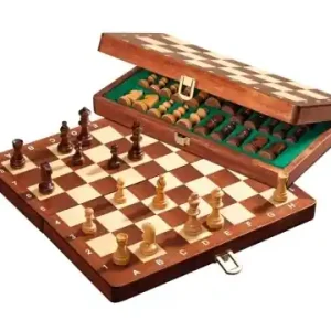 Schack/Chess Travel Deluxe, 30 mm - Premium