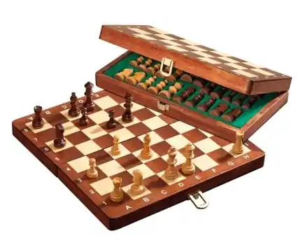 Schack/Chess Travel Deluxe, 30 mm - Premium