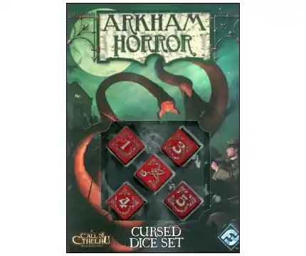 Kanonpris | Arkham Horror Dice set - Cursed