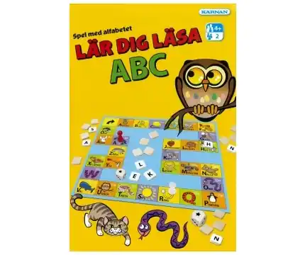 Efterfrågad - Lär dig läsa ABC