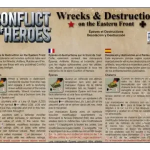 Conflict of Heroes Wrecks and Destruction on the Eastern Front (Exp.) - Enkel retur